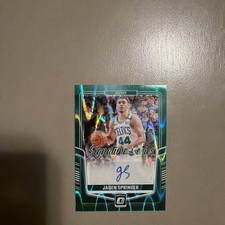2024 Panini Donruss Optic Basketball Jaden Springer Signature Series Green /35