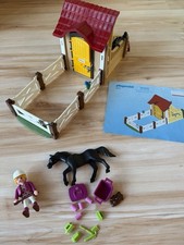 Playmobil Country 6934 Ebony Pferdebox mit Auslauf