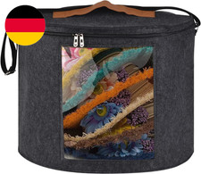 43 Cm ×36 Cm Großer Hutschachtel Rund Mit D...