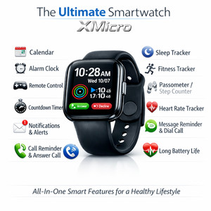 2026 Smart Watch pour les femmes Hommes Imperméable, Fréquence cardiaque iPhone & Bluetooth Android