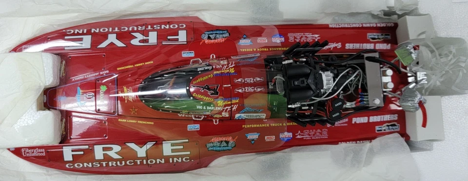 1 de 1250 Bad Ass Diecast Jay Haroutunian WHISKEY RIVER II 1:18 escala hidroeléctrica Foto 4 de 4