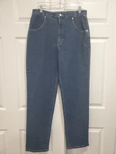 Vintage French Dressing Size 14 High Rise Blue Jeans 60516H Canada Natural Fit