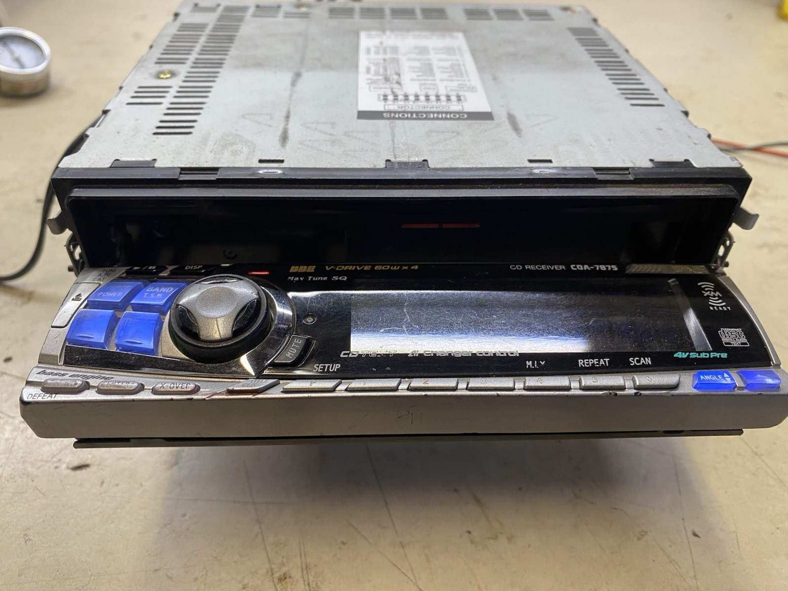 Alpine CDA-7875 CD Player Car Radio Am/FM Stereo Receiver Deck