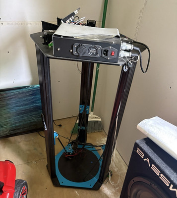 Tevo Little Monster delta 3D printer. What u see is what u get obo