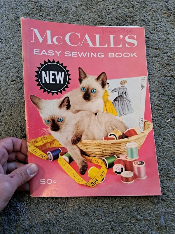 Vintage 1960 McCall's Easy Sewing Book