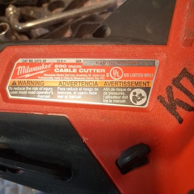 Milwaukee M12 600 MCM Cable Cutter - 2472-20 Manufactured 2025  