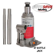 Simply - 6T Hydraulic Bottle Jack |Enhanced Safety |Precise Lifting |Stable Base