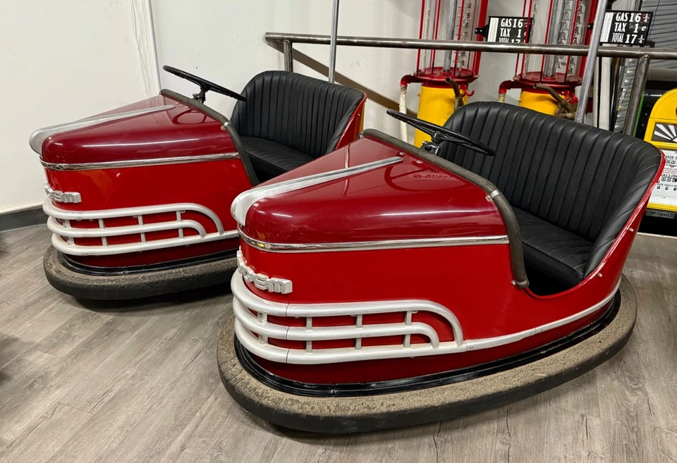 ВИНТАЖНЫЙ БАМПЕР DODGEM АВТОМОБИЛЬ РАЗВЛЕЧЕНИЯ КАРНАВАЛ ПОЕЗДКА ВОССТАНОВЛЕН И ОЧЕНЬ КЛАССНЫЙ + ЖАЛО - Изображение 3 из 4