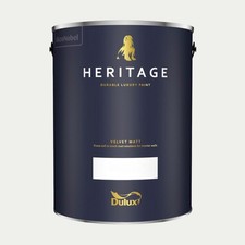 DULUX TRADE HERITAGE MATT CHINA WHITE 5L