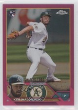 2023 Topps Chrome Magenta Refractor 75/399 Ken Waldichuk #52 w5p