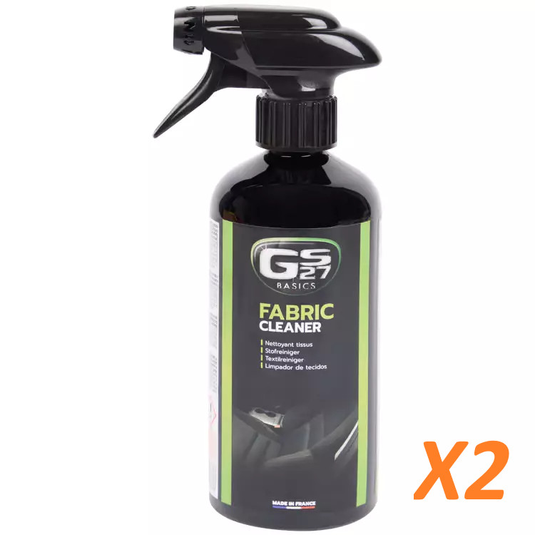 Spray nettoyant tissus formule active entretien textile voiture flacon 500ml