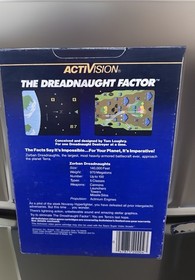 THE DREADNAUGHT FACTOR INTELLIVISION GAME CIB ! CLEANED & TESTED EXCELLENT COND.