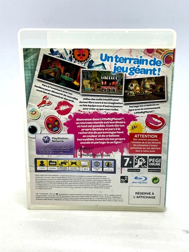 LittleBigPlanet PS3 - Promo Presse PAL - Jeu D'action Aventure Sony
