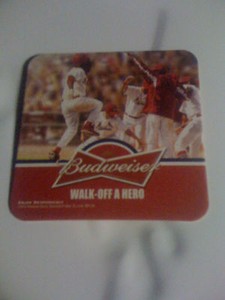 st louis cardinals walk off a hero budweiser busch st louis cardinals neon light