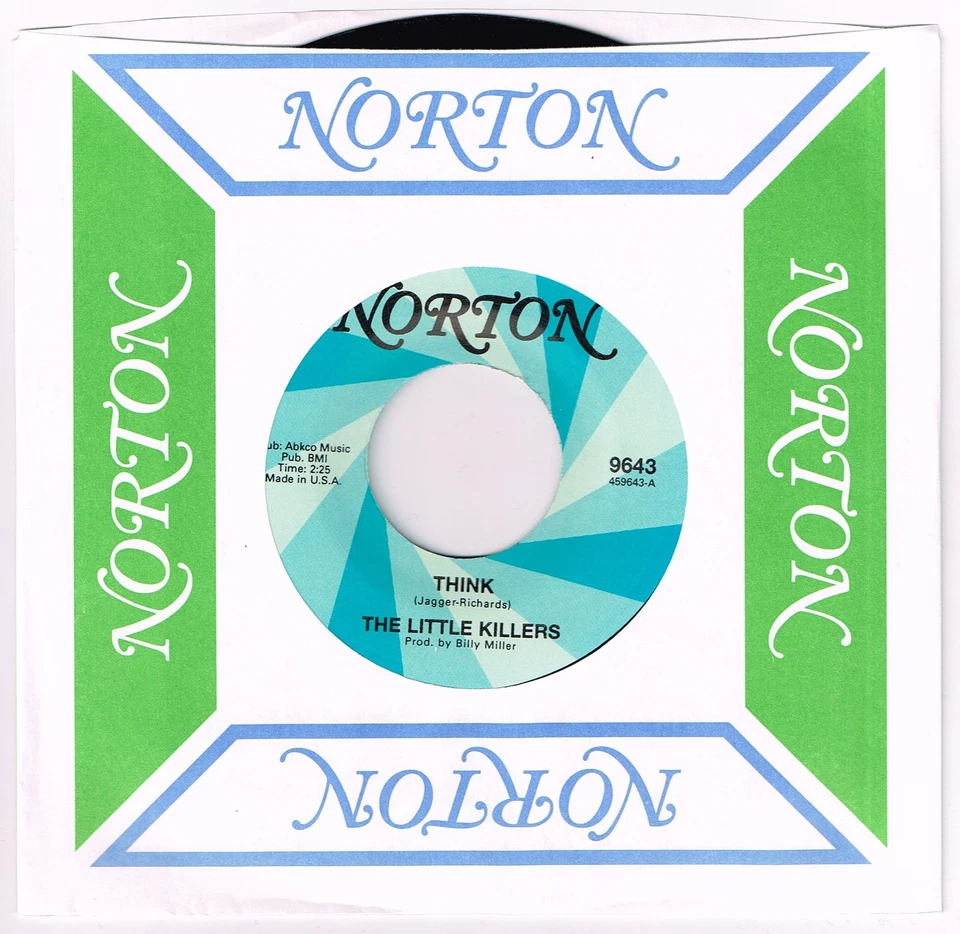 LITTLE KILLERS / DARTFORD RENEGADES Think / Off the Hook 7" Devil Dogs JSBX - Image 1 of 1