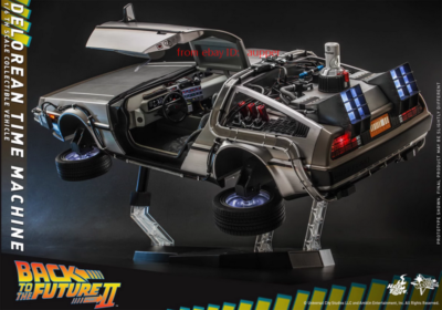 Hottoys 1/6 Mms636 Delorean Time Machine Back To The Future 2 25cm