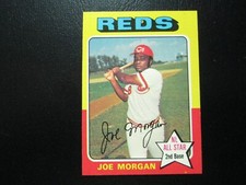 JOE MORGAN 1975 TOPPS BASEBALL CARD #108 NMMT