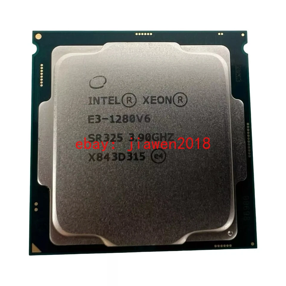 Intel Xeon E3-1280V6 E3-1280 V6 LGA1151 CPU Processor Quad-Core SR325 - Image 2 of 4