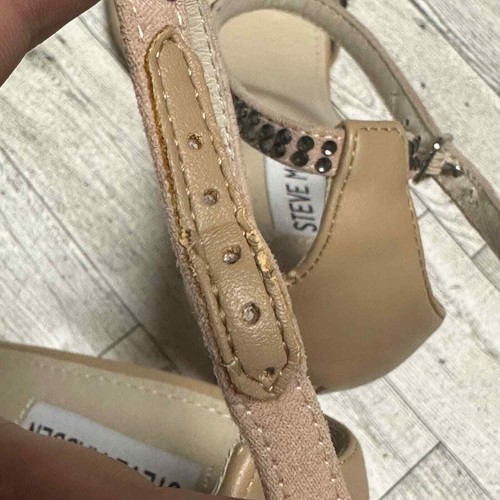 Steve Madden | Suzzana Embellished Stiletto High Heels | Natural | 8.5 - Picture 4 of 10
