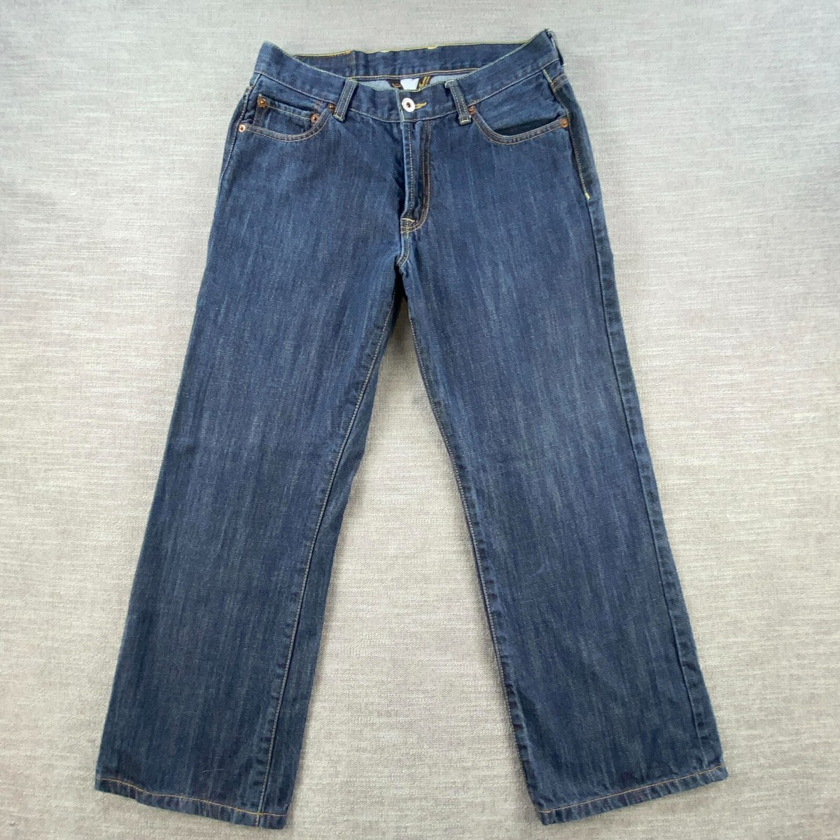 ラッキー Lucky Brand Mens Jeans Size 30 Straight Leg Blue Jeans Denim Dark
