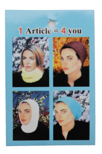 Men Women Scarf Turtle Neck Warmer Head Cover Hair Outdoor Loop Mask Hat Sport - Picture 170 of 271