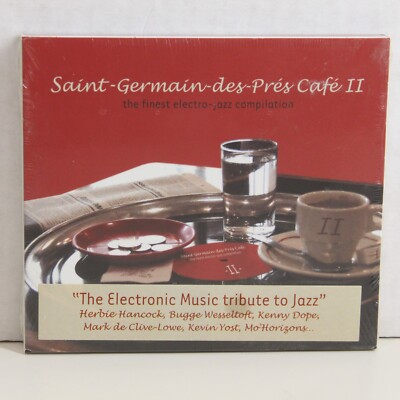 Saint Germain Des Pres Cafe II CD Factory Seal Jazz Music