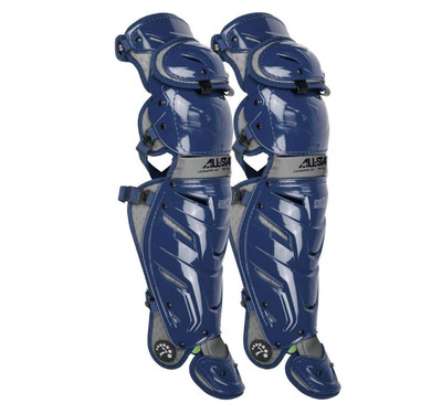 All-Stαr System 7 Axis Leg Guards - Youth - Elite-Level Protection, navy
