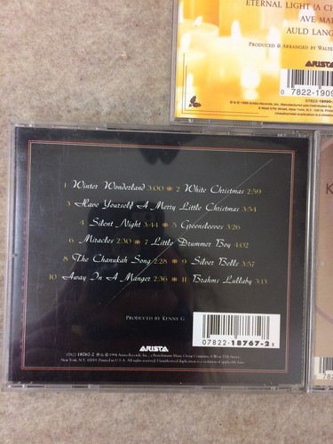 Kenny G Cd Lot Of 3 Christmas Greatest Hits Faith Miracles Holiday Album - Imagen 4 de 10