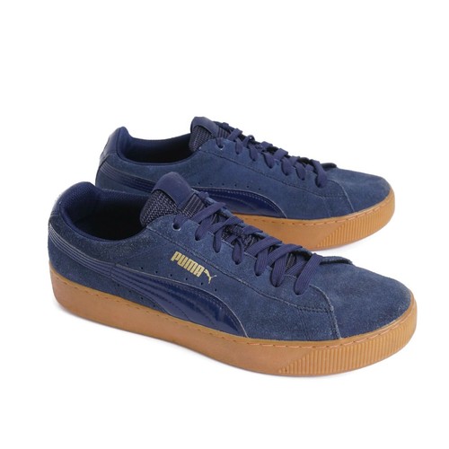 puma platform sneakers blue