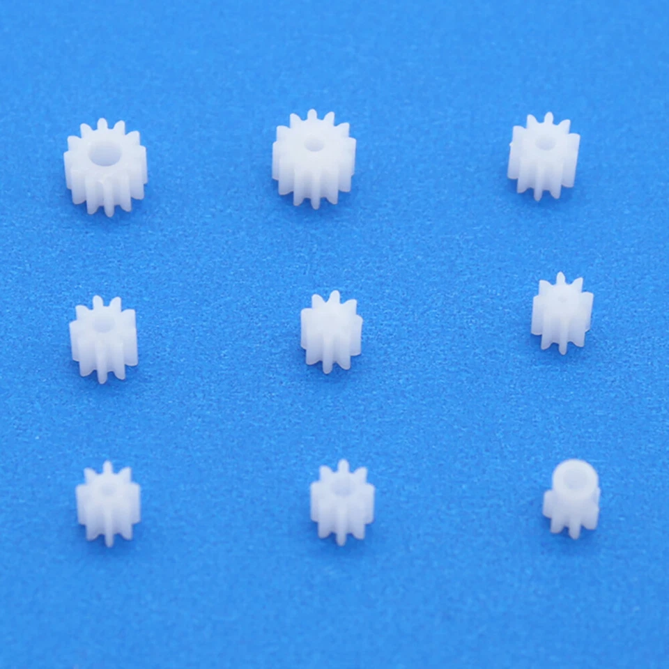 Plastic Gears Shaft Motor Gear Gearbox Robot Toy Model 0.5 DIY Craft Parts Accs - Image 3 of 4