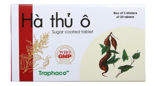 2x Ha Thu O Traphaco - Fallopia Multiflora Improves Gray Hair, Anemia, Dizziness - Picture 2 of 9