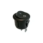 Rocker Switch Toggle Switch ON/OFF On/Off 250V 10A 1 Pole Black Plastic