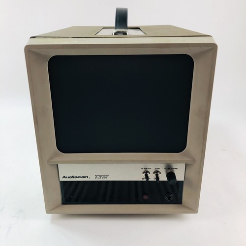 VTG Audioscan TSM Sound Slide Projector Monitor Retro TV Portable 70s Powers On - Picture 2 of 10