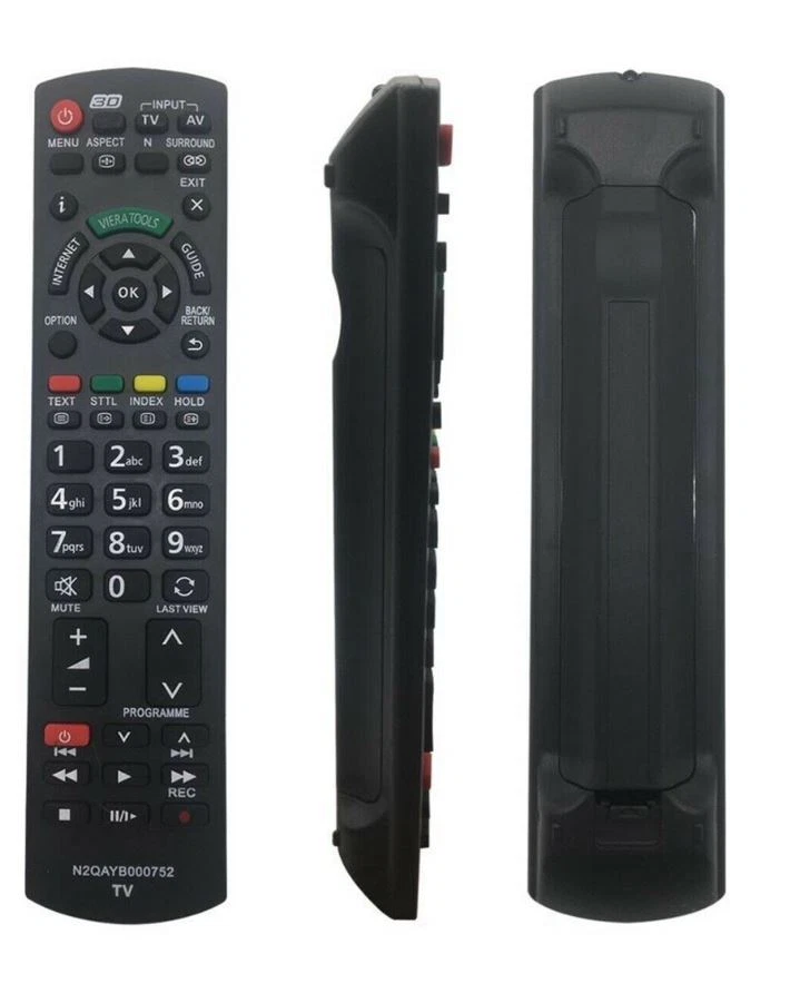 REPLACEMENT PANASONIC TV REMOTE CONTROL N2QAYB000752 3D VIERA INTERNET SMART TV - Image 2 of 4