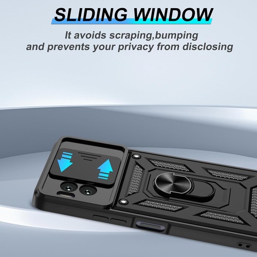 Shockproof T-Mobile REVVL 7 Pro 5G Case with Adjustable Kickstand & Protection - Picture 8 of 11