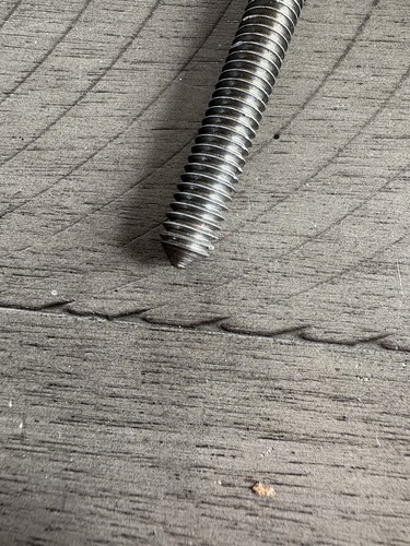 NOS plenum cover bolt for '63 - '65 Corvette Rochester 7375- 7380 fuel injection - Picture 4 of 4
