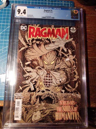 Ragman Vol.3 #1 2017 9.4 CGC DC Comicbuch GR3-14