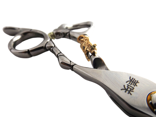 Hairdresser Hair Scissors Brand New 6.0 Misaki with Scissors case KM19 - Picture 6 of 7