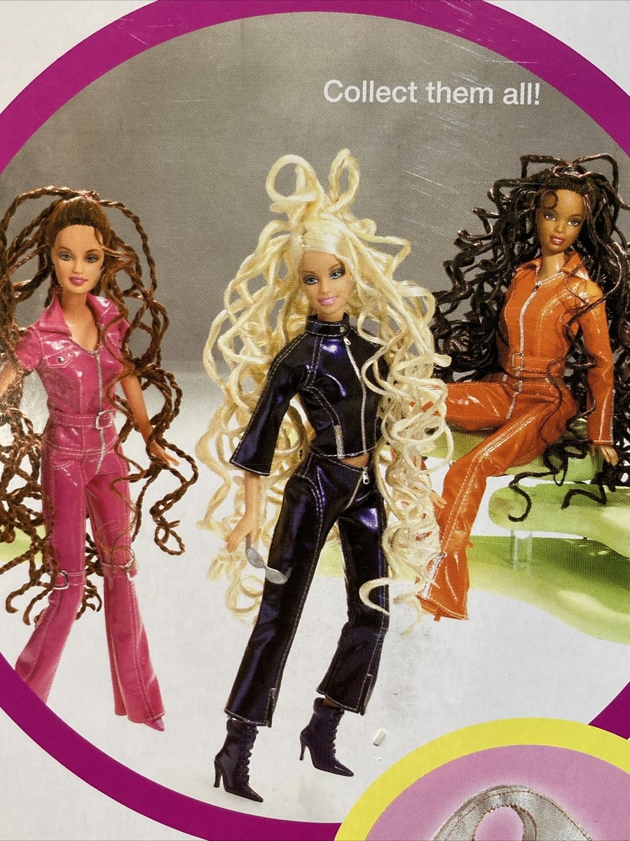 Barbie Cool Lookz Trendy & Bendy Mattel Doll C0419 Long Stylish