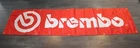 Brembo Banner Flag Big 2x8 feet Auto Car Mechanic Garage Racing Brakes Man Cave