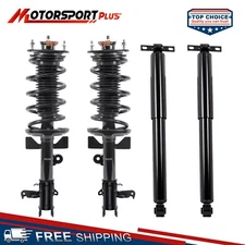 4PCS Front Rear Shocks Struts w/Coil Spring Absorber For 2011 2012 Honda Odyssey