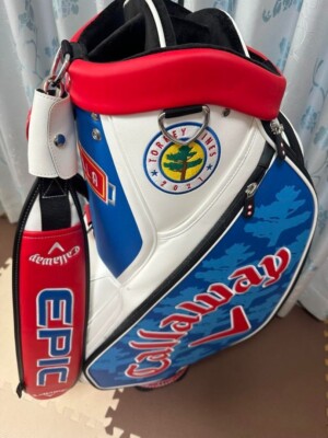 Callaway EPIC ゴルフバッグ Torrey Pines 2021 Callaway EPIC Torrey Pines 2021 Golf Bag Blue White Red