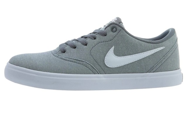 nike sb check solar canvas grey