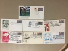 Seven Spirit of St Louis special covers w/same stamp,different pictures