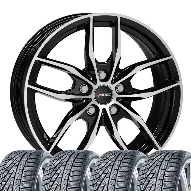 4 jantes & pneus hiver Bavaris 17J SWP 225/45 R17 94V pour BMW 1er Continental W 4 jantes & pneus hiver Bavaris 17J SWP 225/45 R17 94V pour BMW 1er Continental W
