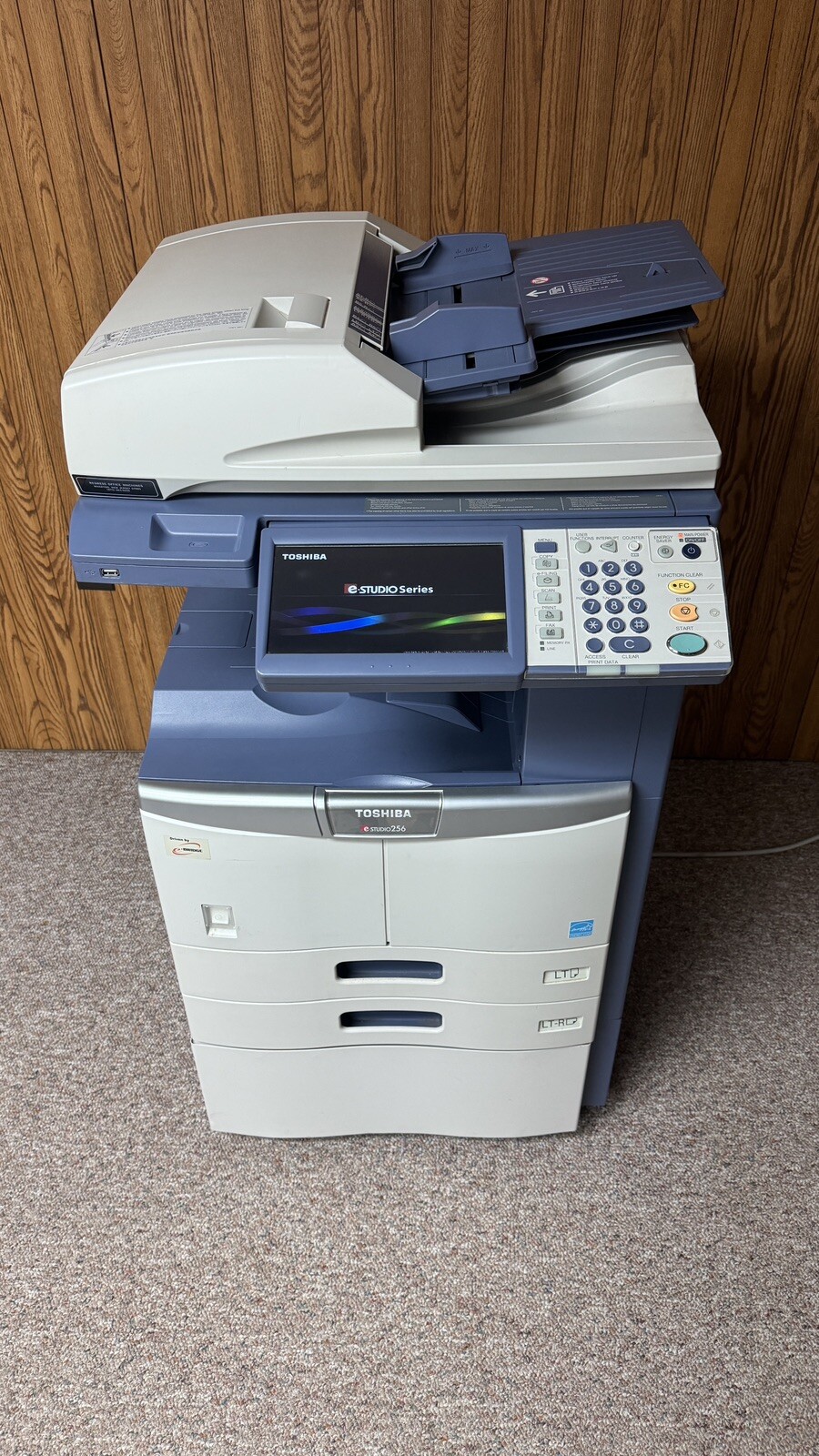 Printer Scan Copier Email  Toshiba e-STUDIO 256 Network  A3 Mfp 25PPM-image
