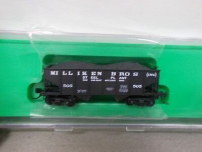 BOWSER ~ MILLIKEN BROS. 2-BAY HOPPER CAR # 505 ~N SCALE