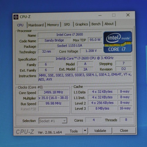 Custom Gaming Desktop PC Intel QC i7 16GB SSD + 1TB GTX 960 2 GB WiFi BT W10H - Picture 7 of 10