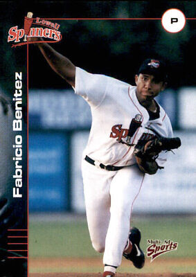 2001 Lowell Spinners Multi-Ad #7 Fabricio Benitez Dominican 2001 Lowell Spinners Multi-Ad #7 Fabricio Benitez Dominican