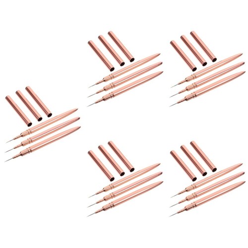 15 Stück Nail Art Pen Make-up-Anwendungswerkzeug Nagelzeichnungsstift Zeichnung - Bild 5 von 12